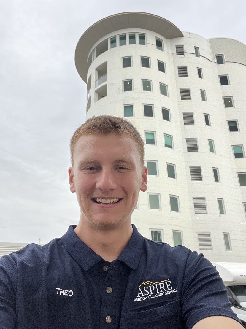 Theo — founder of Aspire Window Cleaning Service